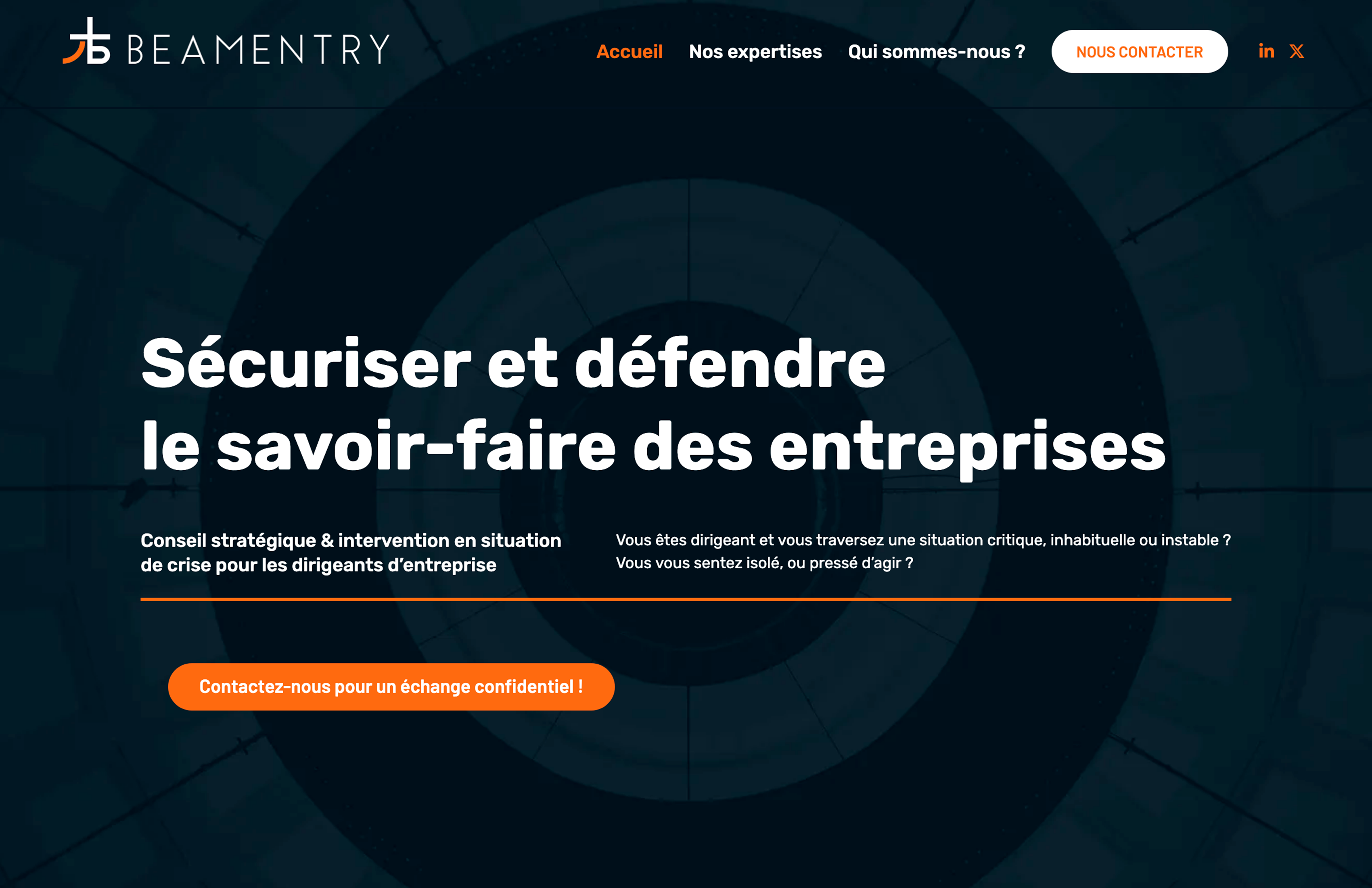 Beamentry
