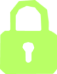 pictogramme cadenas vert
